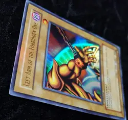 Left Arm of the Forbidden One Yu-Gi-Oh! card 1996, Konami LOB-123 - Image 4