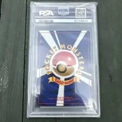 Pokemon Neo Genesis Holo Rare Pichu TCG Card #172 Japanese Edition PSA 9 - Image 2