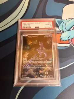 Pokemon Mewtwo Japanese PSA 10 Gem Mint – SV2a Pokemon Card 151-Art Rare 183/165 - Image 1