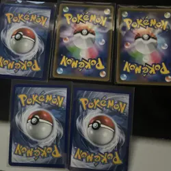 Pokemon TCG English/Japanese Mixed Sets GX Holo Rare x5 Card Bundle NM - Image 5