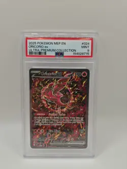 Pokemon Oricorio ex 024 Me: Mega Evolution Promo Holo Promo PSA 9 - Image 1