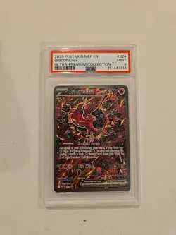 Pokemon Oricorio ex 024 Me: Mega Evolution Promo Holo EX Promo PSA 9 - Image 1