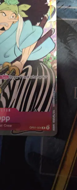 Usopp (English Version 1st Anniversary Set) OP01-004 One Piece OPTCG - Image 2