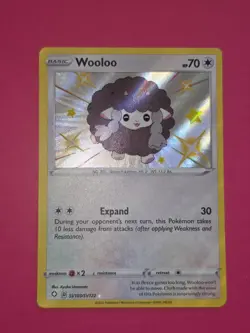 Wooloo SV103/SV122 Shining Fates Shiny Vault Shiny Holo Rare EN - Image 2
