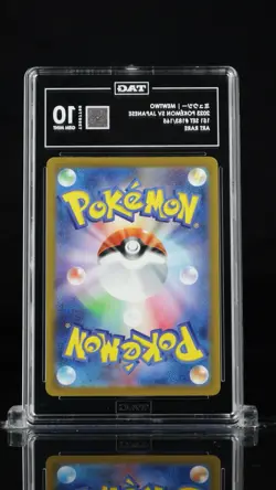 Pokemon Mewtwo 183/165 SV Japanese 151 Art Rare Holo TAG 10 Japanese 2023 - Image 2
