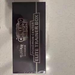 Chilling Reign Pokemon Center Elite Trainer Box ETB Shadow New Factory Sealed - Image 5