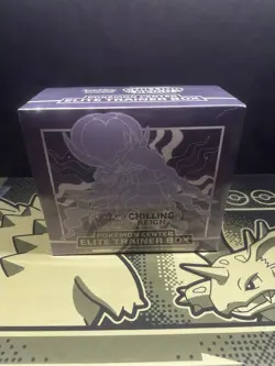 Chilling Reign Pokemon Center Elite Trainer Box Factory Sealed - Image 1