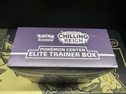 Chilling Reign Pokemon Center Elite Trainer Box Factory Sealed - Image 5