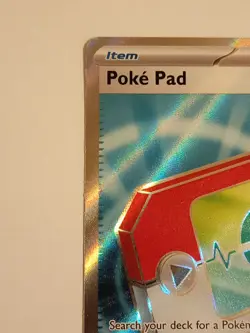 POKE PAD FULL ART HOLO 113/088 POKEMON CARD PERFECT ORDER MINT/NM PACK FRESH - Image 3