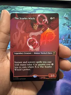 The Scarlet Witch (Borderless) Marvel Super Heroes Foil - Image 1