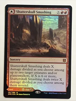 Shatterskull Smashing 161/280 Non Foil Mythic Zendikar Rising MTG LP - Image 1