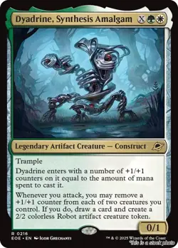 MTG Dyadrine, Synthesis Amalgam Card #216 Edge of Eternities NM Magic - Image 1