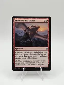 Sarkhan's Triumph Dragons of Tarkir French Regular Near Mint - Image 1
