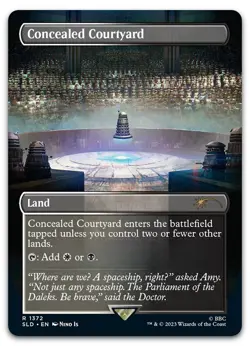 Concealed Courtyard #1372 (NM) Secret Lair Drop SLD Magic MTG - Image 1