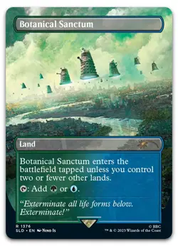 Botanical Sanctum #1376 (NM) Secret Lair Drop SLD Magic MTG - Image 1