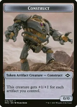 Magic The Gathering MTG CONSTRUCT TOKEN Modern Horizons 2 NM Near Mint - Image 1