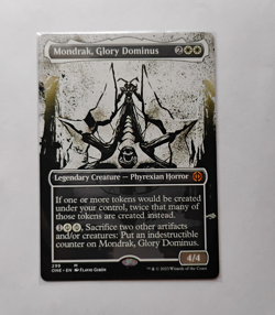 Mondrak, Glory Dominus Borderless ONE #299 Mythic EN - Image 1