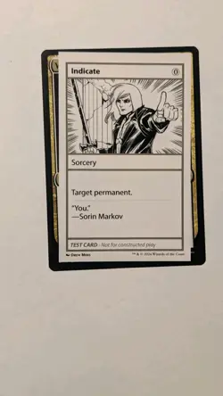 Indicate [Mystery Booster 2 Playtest Cards] Near Mint - Image 1
