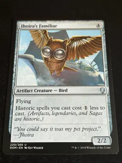 1x Jhoira's Familiar - Dominaria (DOM) Magic MTG - Image 1