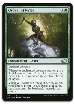 Ordeal of Nylea #699 (NM) Jumpstart 2022 J22 Magic MTG - Image 1