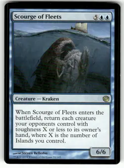 Scourge of Fleets 51 Rare Journey Into Nyx Magic: The Gathering Near Mint - Image 1