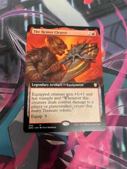 MTG - THE REAVER CLEAVER - EXTENDED ART - NM - RARE - DMC - Image 1