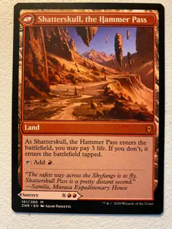 MTG 1x Shatterskull Smashing 161 Zendikar Rising Magic the Gathering Card x1 NM - Image 2