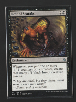 Nest of Scarabs - Amonkhet (AKH) - MTG Enchantment Uncommon - 101/269 - Image 1