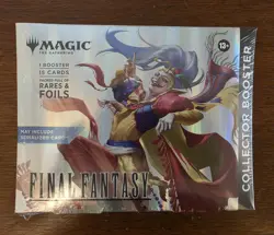 MTG Magic the Gathering Final Fantasy Collector Booster Omega Box Sealed - Image 1