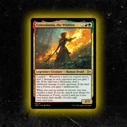 Prescribed Fire 100 Foil Card Custom MTG Landfall Commander Deck - HQ - Image 3