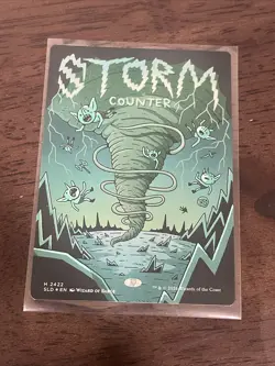 Storm Counter Foil Secret Lair Drop Series (SLD) 2422 MTG - Image 1