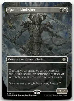 Grand Abolisher (Borderless) #625 (NM) Commander Masters CMM Magic MTG - Image 1