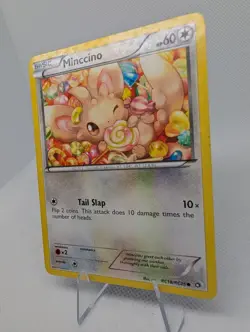 Minccino RC18/RC25 Radiant Collection Legendary Treasures Pokemon Card 2013 LP - Image 2