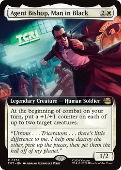 Agent Bishop, Man in Black (Extended Art) - TMT - 258 NM/LP - Image 1