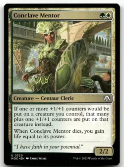 Conclave Mentor #320 (NM) March of the Machine MOC Magic MTG - Image 1
