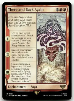 There and Back Again #151 (Foil) (NM) Lord of the Rings LTR Magic MTG - Image 1