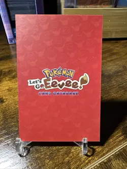 2025 Pokemon Card Database Let’s Go Eevee! Holo Eevee Vaporeon Gold Foil - Image 3