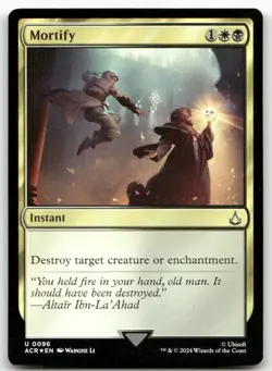 Mortify #96 (Foil) (NM) Assassin's Creed ACR Magic MTG - Image 1