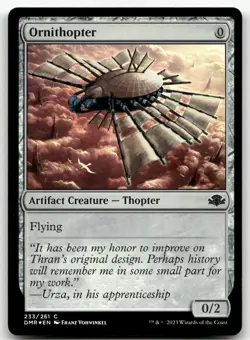 Ornithopter #233 (Foil) (NM) Dominaria Remastered DMR Magic MTG - Image 1