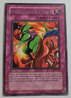 Yugioh Destruction Punch LON-085 Rare Unlimited LP - Image 1