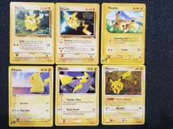 Lot of 44 x PIKACHU Pokemon Cards - Image 2