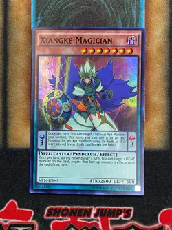 Yugioh Xiangke Magician MP16-EN049 Super Rare NM - Image 1