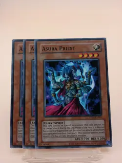 Yu-Gi-Oh! - Asura Priest 3X - Complete Playset - RP02-EN061 - Image 1