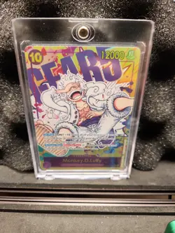 One Piece TCG OP05-119 Monkey D. Luffy Gear 5 Parallel SEC Alt Art English!! - Image 2