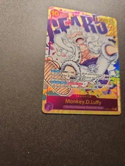 One Piece TCG OP05-119 Monkey D. Luffy Gear 5 Parallel SEC Alt Art English!! - Image 3