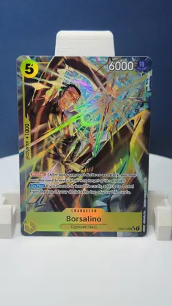 Borsalino EB04-058 Alt Art SR English NM One Piece OPTCG - Image 1