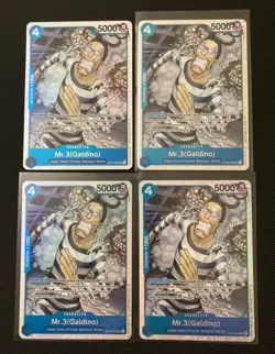 One Piece Mr.3 (Galdino) OP16-056 Super Rare The Time of Battle - Near Mint ⭐ - Image 2
