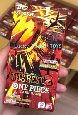 NEW ONE PIECE Card Game Premium The Best vol.2 PRB-02 Box Japanese In stock - Image 1