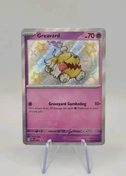 Pokemon TCG: Greavard 070 Scarlet & Violet Black Star Promo Cards - NM - Image 1