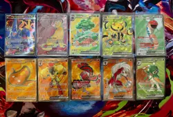 Pokemon TCG S&V/ME EX Ultra Rare Bundle - 10 CARDS NM - Image 1